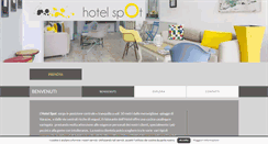 Desktop Screenshot of hotelspotvarazze.it